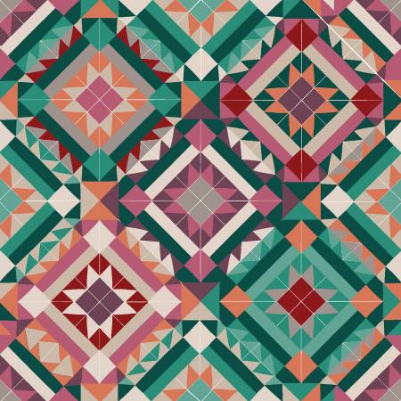 [20830-MLT-CTN-D] Folk Geo Multi, Folk Flora