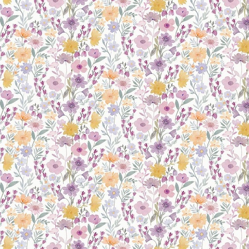 [STELLA-DCJ2638 WHITE] Floral Dream, And Sew It Goes, Dear Stella