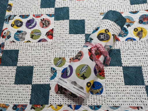 [Alphabet Fabric] 3-Yard Bundle, Alphabet Fabric