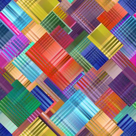 [53190DW-2] Prism Patch-Multi, 108in Wide Back, Windham Fabrics