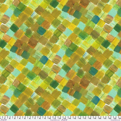 [PWDB041.OLIVE] Basketweave, Denise Burkitt, FreeSpirit Fabrics, Island Vacation