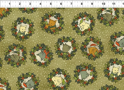 [2CHC-1] Christmas Cats, Wreath Cats, In The Beginning, Jason Yenter