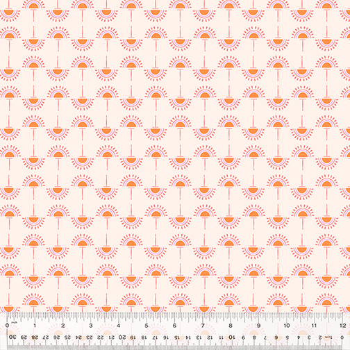 [53524-17] Spirited Coral, ANew, Tamara Kate, Windham Fabrics