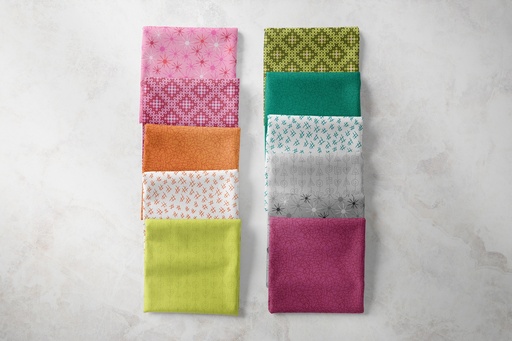 [STIT5PK] Stitchy 5x5 Charm Pack, by Christa Watson, Benartex Fabrics