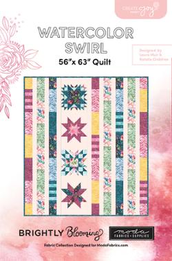 [CJP 1901] Watercolor Swirl, Create Joy Project, Moda Fabrics