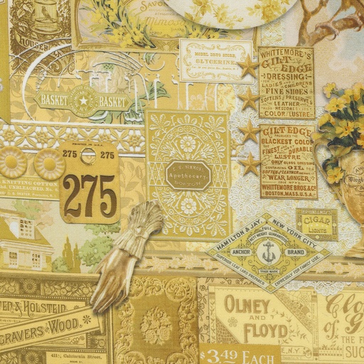 [7460 14] Curated in Color - Yellow, Cathe Holden, Moda Fabrics