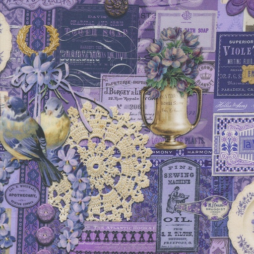[7460 17] Curated in Color - Purple, Cathe Holden, Moda Fabrics