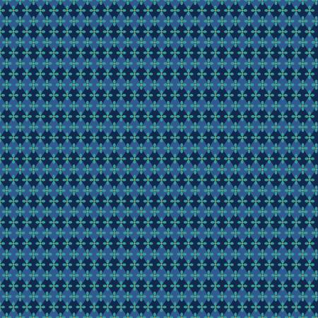 [16279B-55] Blue Diamond Splendor, Christmas Spirit by David Galchutt, Benartex Fabrics