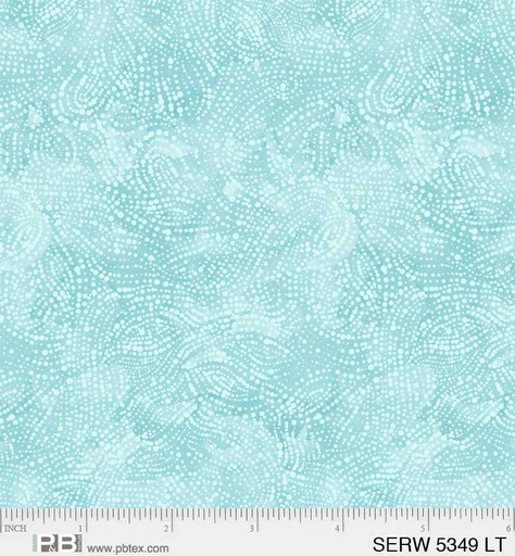 [SERW 5349 LT] 108" Serenity, Light Teal Wide Back, P&B Textiles