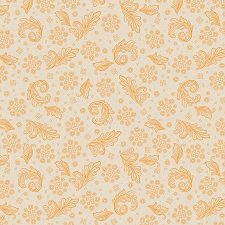 [WB15167-CREAM] Twilight Scarf 107/108in Wide Back Cheddar, Riley Blake Designs