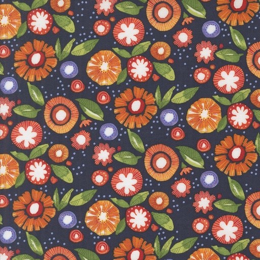[48786 16] Posy Party Floral, Superbloom Indigo, Robin Pickens, Moda Fabrics