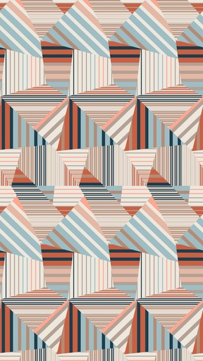 [33786 11] Geometric Abstract, Melrose Mulholland Angel, Moda Fabrics