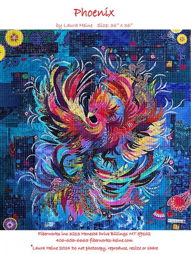[LHFW PHNX] Phoenix Collage Pattern by Laura Heine