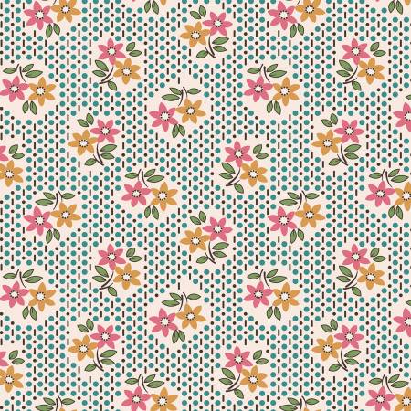 [WB16492R-COZY] Gentler Times 107/108in WideBack Nostalgia Cozy, Lori Holt, Riley Blake