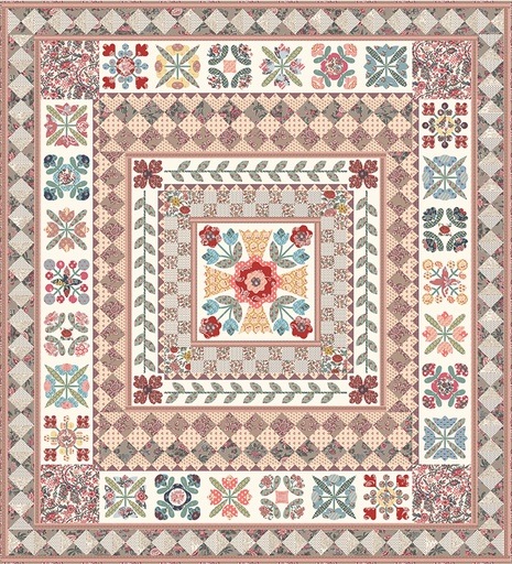 [JaneAustenAnniversaryKIt] Jane Austen 250th Anniversary BOM (Kit), Riley Blake Designs